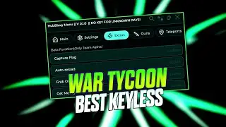 New Best Keyless War Tycoon Script | Capture Flag, Grab Oil, Silent Aim And Many More Function