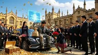 Return school,every cent poor security guard spend on goddesses return 10X,win charm CEO heart!