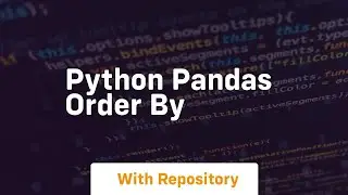 python pandas order by