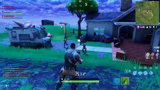 Fortnite - Funny start at Linken's Hill! 3 nades and Tuss with SMG