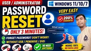 Windows password reset 🙏user password reset 👈forget password 🙏without any software 👈Windows 10/8/7