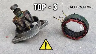 3 Simple Inventions with Car Alternator