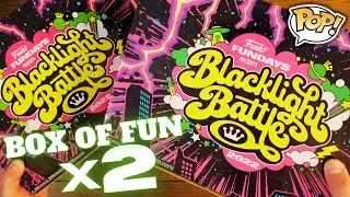 Funko Fundays Box of Fun 2022 Blacklight Battle Unboxing x2 | Future Mega Grail Freddy Funko!