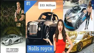 TOP 10 Most Expensive Cars in the World in 2020 Rolls Royce Sweptail  – $13 Million.