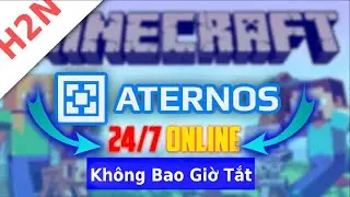 How to Create an Aternos Server That Works 24/7 Without Shutting Down Using Minecraft Bot | H2N