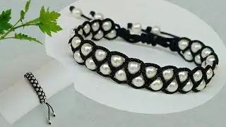 Easy macrame bracelet || How to make macrame bracelets || Macrame bracelet making tutorial