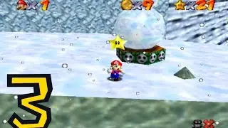 Super Mario 64  - Guide: Snow and penguins (part 3)