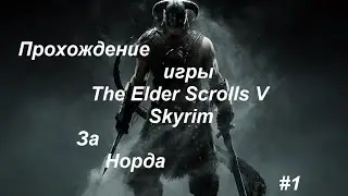 Прохождение игры The Elder Scrolls V: Skyrim за Норда 1 серия (Начало)