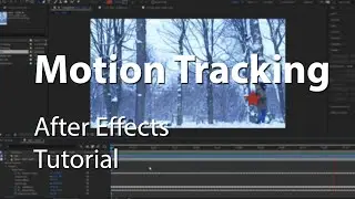 Motion Tracking in After Effects - Tutorial