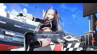 Azur Lane: Prinz Eugen new L2D skin Final Lap 1080p