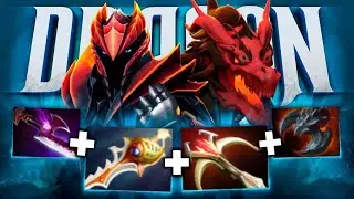 Hard Carry Dragon Knight 🔥🔥🔥Insane Damage 26 Kills | Dota 2 Gameplay