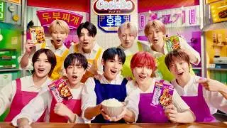 &TEAM、おうちでパクパク美味しそうに食べる姿も収録！「Cook Do KOREA!」CM＋コメント