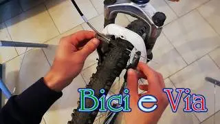 Freni v- brake  (Smontaggio,pulitura,lubrificazione,rimontaggio e manutenzione) BICI E VIA