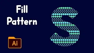 How To Fill Pattern Text Effect In Adobe Illustrator