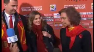 Declaraciones de la Reina Doña Sofía y de los Principes de Asturias