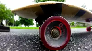 RUNNER VLOG DAY 41 ( Quest Super Cruiser Artisan Bamboo LongBoard Review)