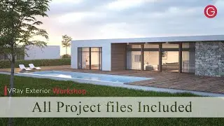 3ds Max & Vray Exterior Visualization Workshop | A 10 minutes’ Tutorial ورشة الماكس الخارجية