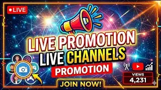 live chenal promotion 🩷 🩷 live streaming of Channel Grow Live