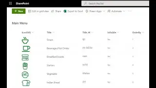SharePoint SVG Column Format and how to use that icon in Power Apps