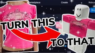 HOW TO PHOTOBASH SHIRTS FOR ROBLOX STEP BY STEP GUIDE