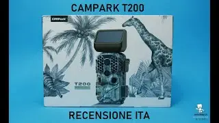RECENSIONE CAMPARK T200  | Fototrappola Notturna con Sim