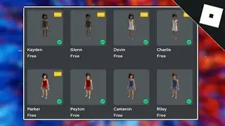 как получить 8 бесплатных наборов аниме в Roblox