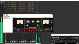 Apple Time Studios - with Paul - using the: Gold 4 - H-delay  H-reverb. Acustica and Waves Audio.