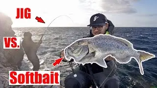 The BEST Lure!!! DENTEX Shore Jigging