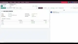 Merge and Split Manufacturing Orders in Odoo V15.2