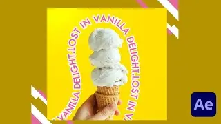 Adobe After Effects Text Animation - Poster Animation After Effects