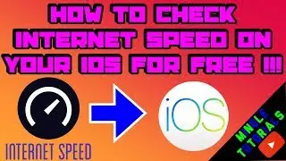 How To Check Internet Speed On Your iOS FOR FREE !!!