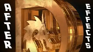 Engraved 3D Gold Logo Reveal | After Effects Template With Element 3D
