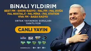 Best Fm, Show Radyo, Pal Fm, Baba Radyo ve Radyo Viva ortak yayınındayım.