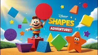 Shapes Adventure for Toddlers & Preschoolers |  Fun & Educational Cartoon Learning