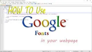 How to use google fonts in your style-sheet/webpage easy
