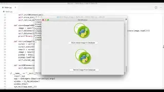 PyQt5 : How to Store and Retrieve Image on SQLite