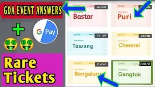 Goa Event Answers and Rare Tickets Google Pay Go India | Go India 2020 | Event Answer | MounTech
