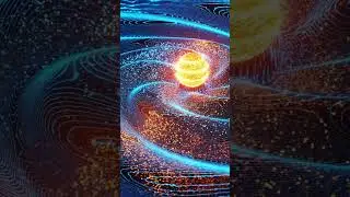 Flying Neon Three D Cyberspace Data Glitter Tunnel • Resolution 4k Screensaver
