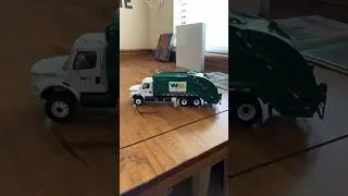 First Gear Waste Management Rear Loader Garbage Truck #shorts l Garbage Trucks Rule