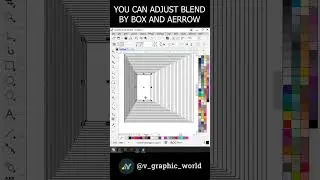 10. Design by Blend Tool in Corel Draw 