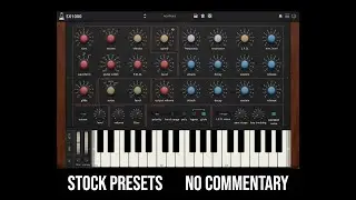 AudioThing SX1000 Factory Presets