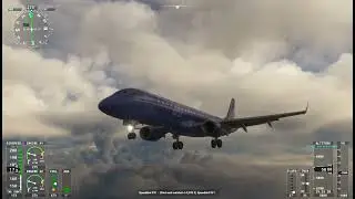 FSS E190 EGLC ILS Landing Test