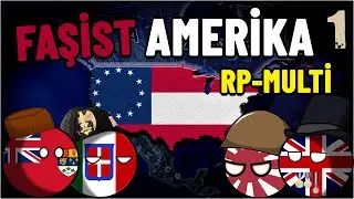 DEMOKRASİ SIKTI | HEARTS OF IRON 4 - MULTIPLAYER | FAŞİST AMERİKA#1