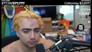 Mizkif gets emotional after 24 hour charity stream