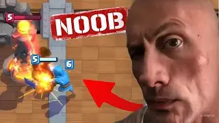 You have never seen these noobs before | Clash Royale noobs funny clips