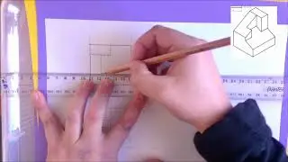 Third Angle Orthogonal Drawing Method Tutorial