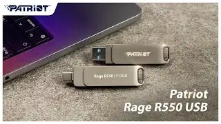 Dual-Interface Speed! Rage R550 USB 3.2 High-Performance Flash Drive | Patriot Viper
