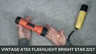 Bright Star 2217 - Vintage ATEX UL listed flashlight