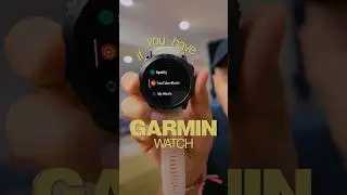 Sync Youtube Music to your Garmin Watch #garminwatch #youtubemusic