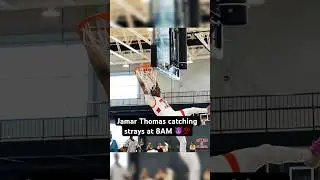 Lawrence North’s Jamar Thomas. Buy stock now. #indiana #basketball #eybl #indyheat #hoops #fyp